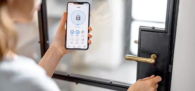 Fingerprint Door Lock Installation Shafter