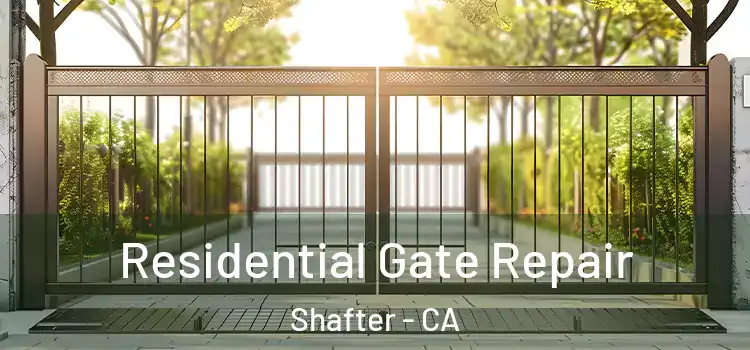 Residential Gate Repair Shafter - CA